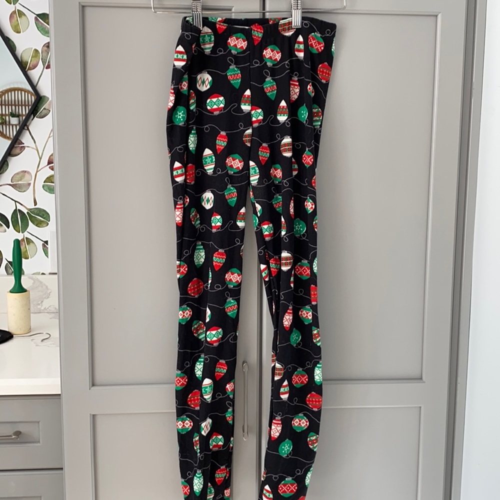 Christmas leggings size large